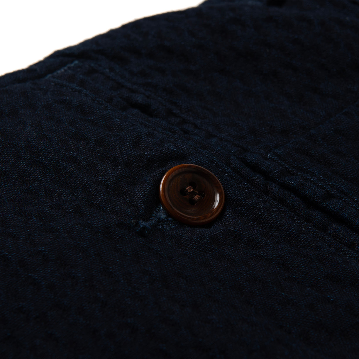 Studio D’Artisan Indigo Dobby Shorts