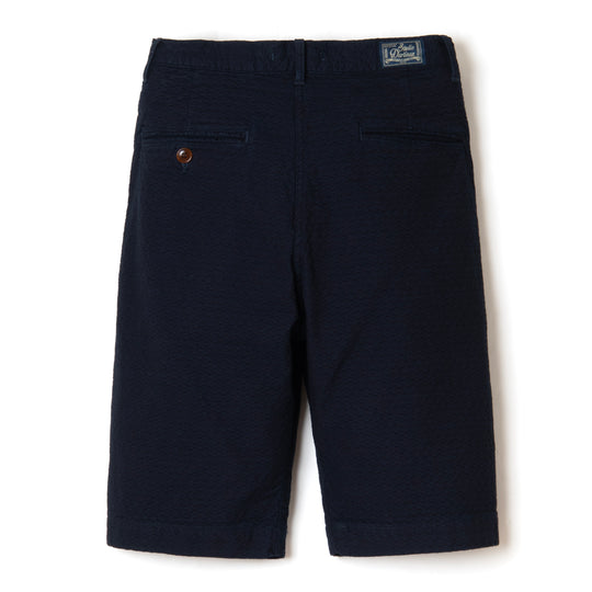 Studio D’Artisan Indigo Dobby Shorts