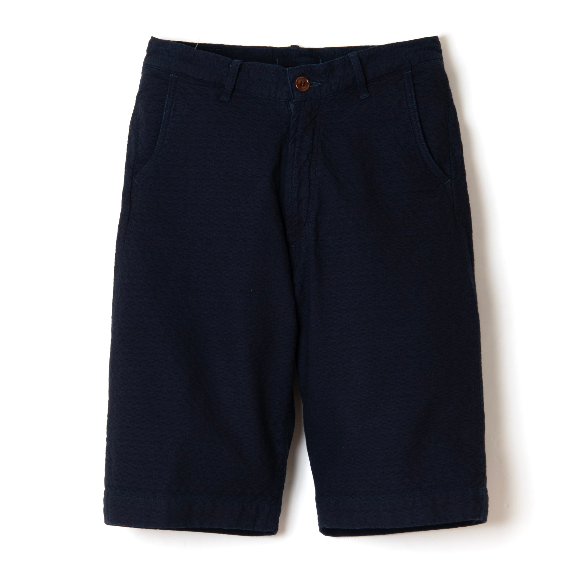 Studio D’Artisan Indigo Dobby Shorts