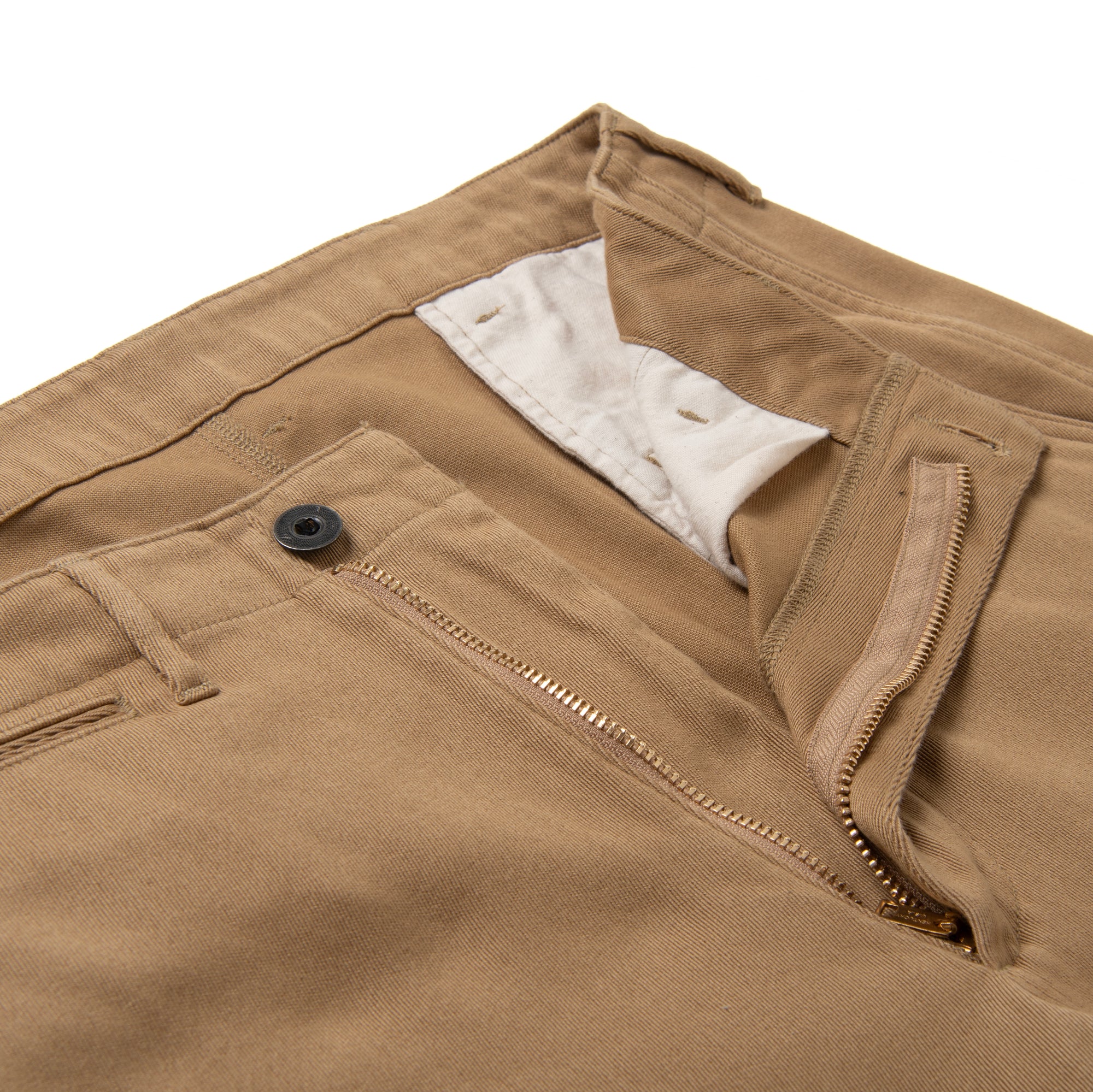 Studio D'Artisan 41 Khaki Chino Pants (Beige)