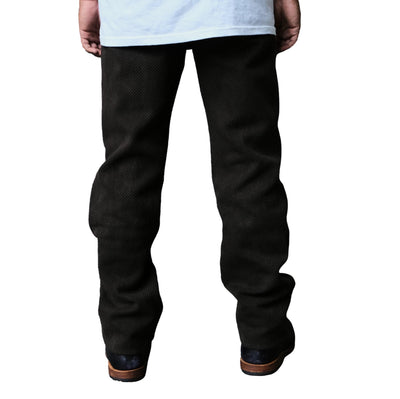 Studio D'Artisan "Amami Dorozome" Sashiko Pants (Dark Brown)