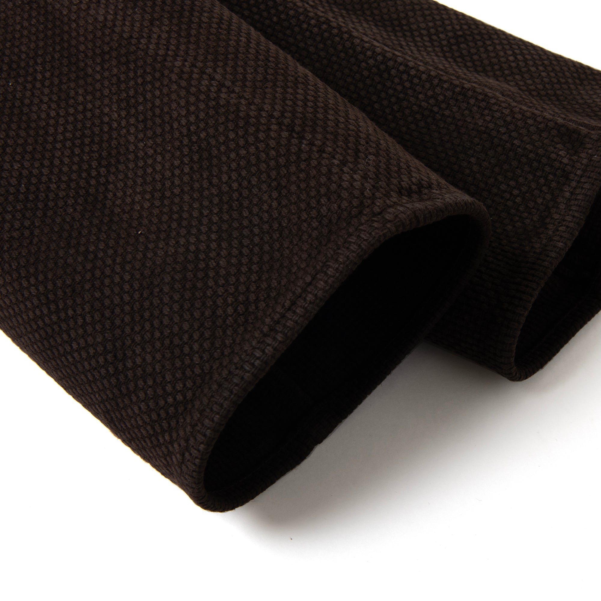 Studio D'Artisan "Amami Dorozome" Sashiko Pants (Dark Brown)