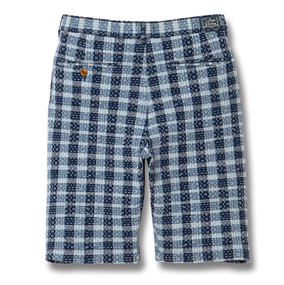 Studio D'Artisan "Indigo Noragi Sashiko" Shorts