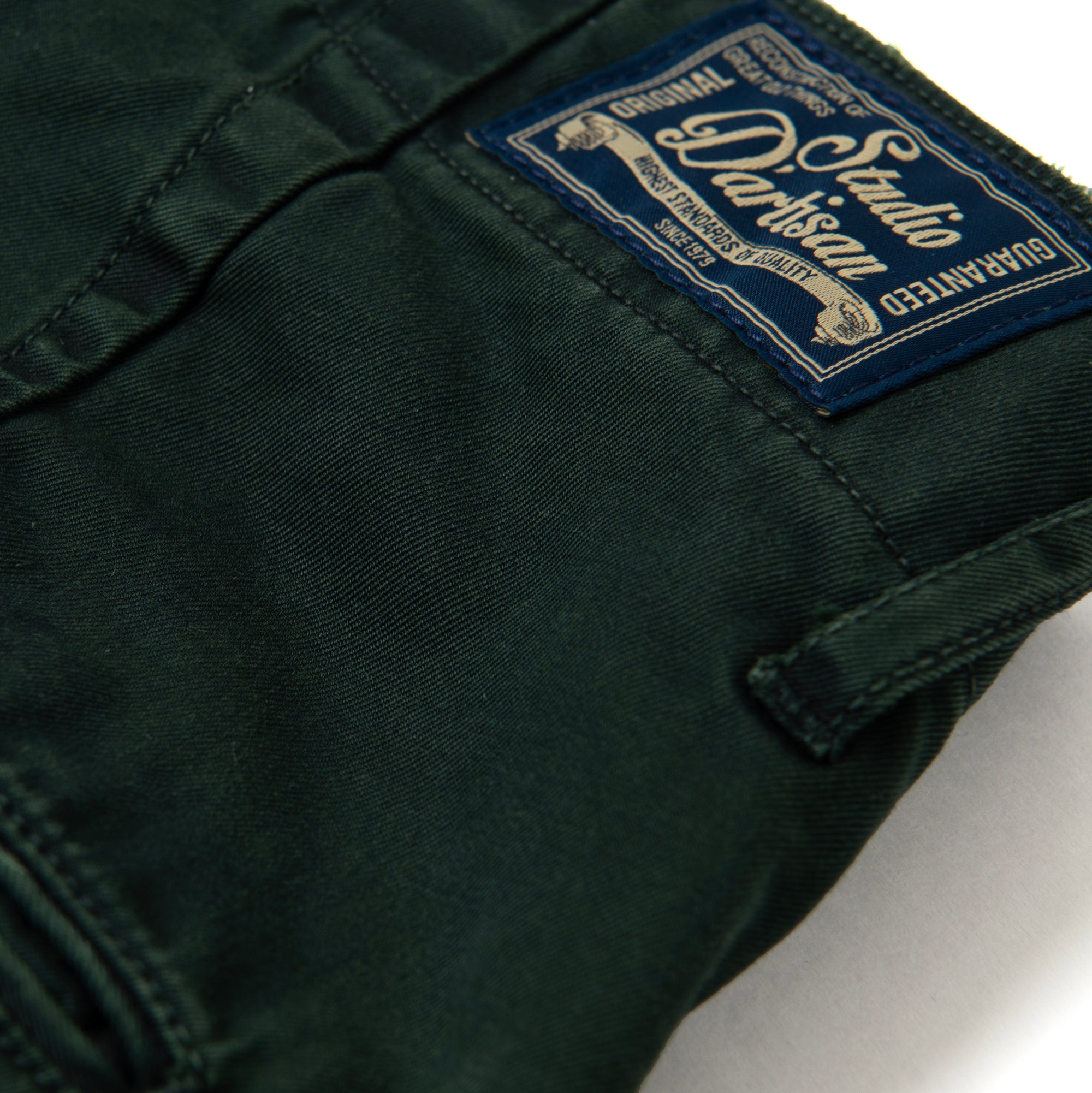 Studio D'Artisan Supima Cotton Chino Pants - Okayama Denim