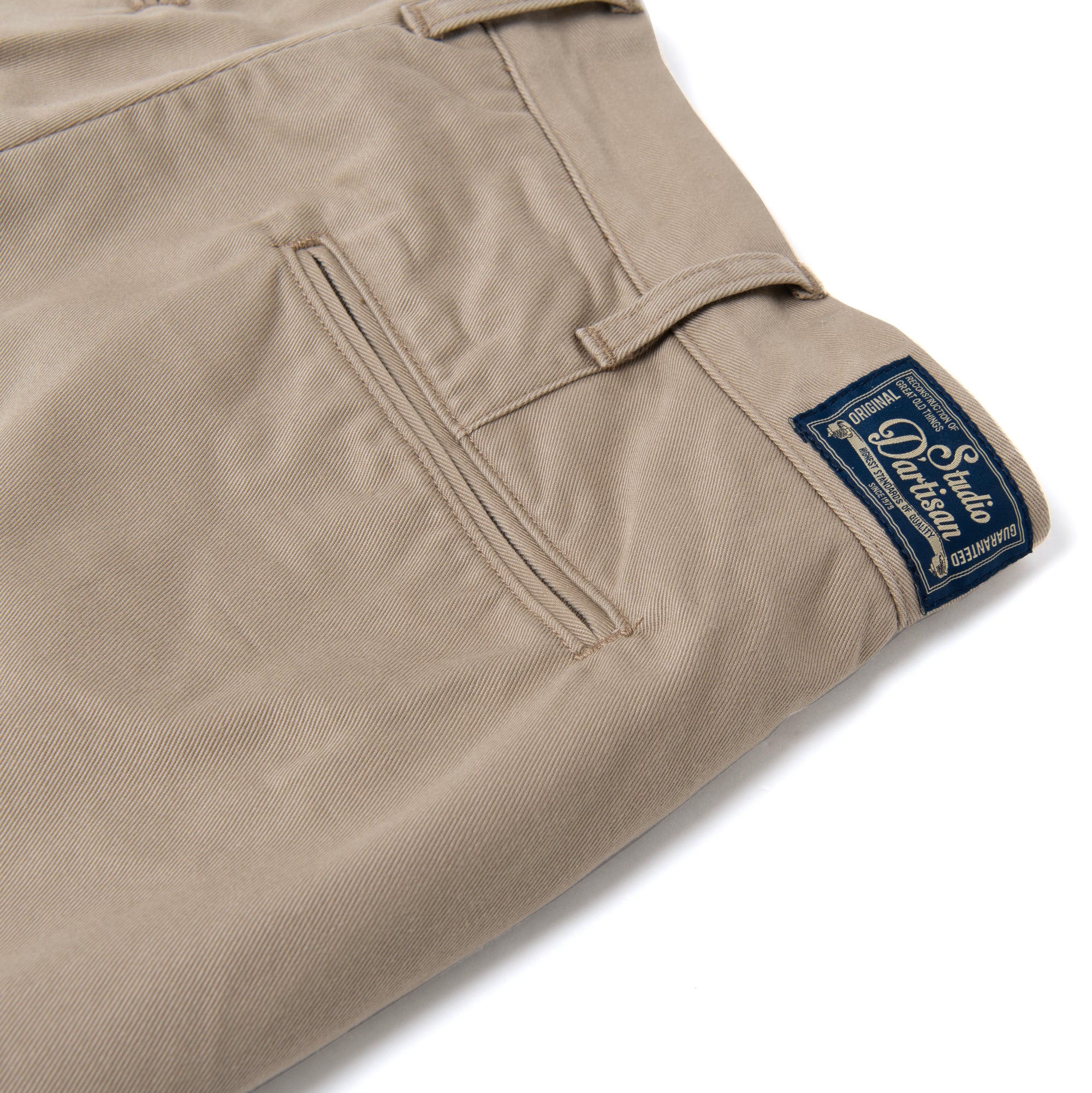 Studio D'Artisan Chino Shorts - Okayama Denim