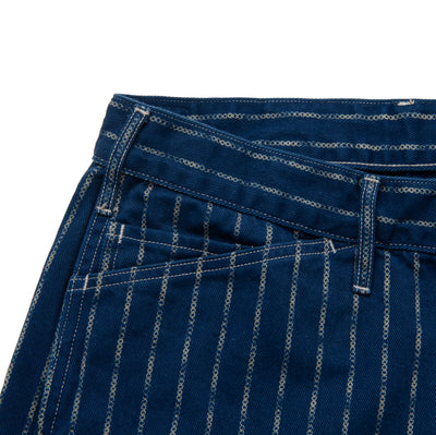 Studio D'Artisan Indigo "Ring Wabash" Pants (Wide Straight)