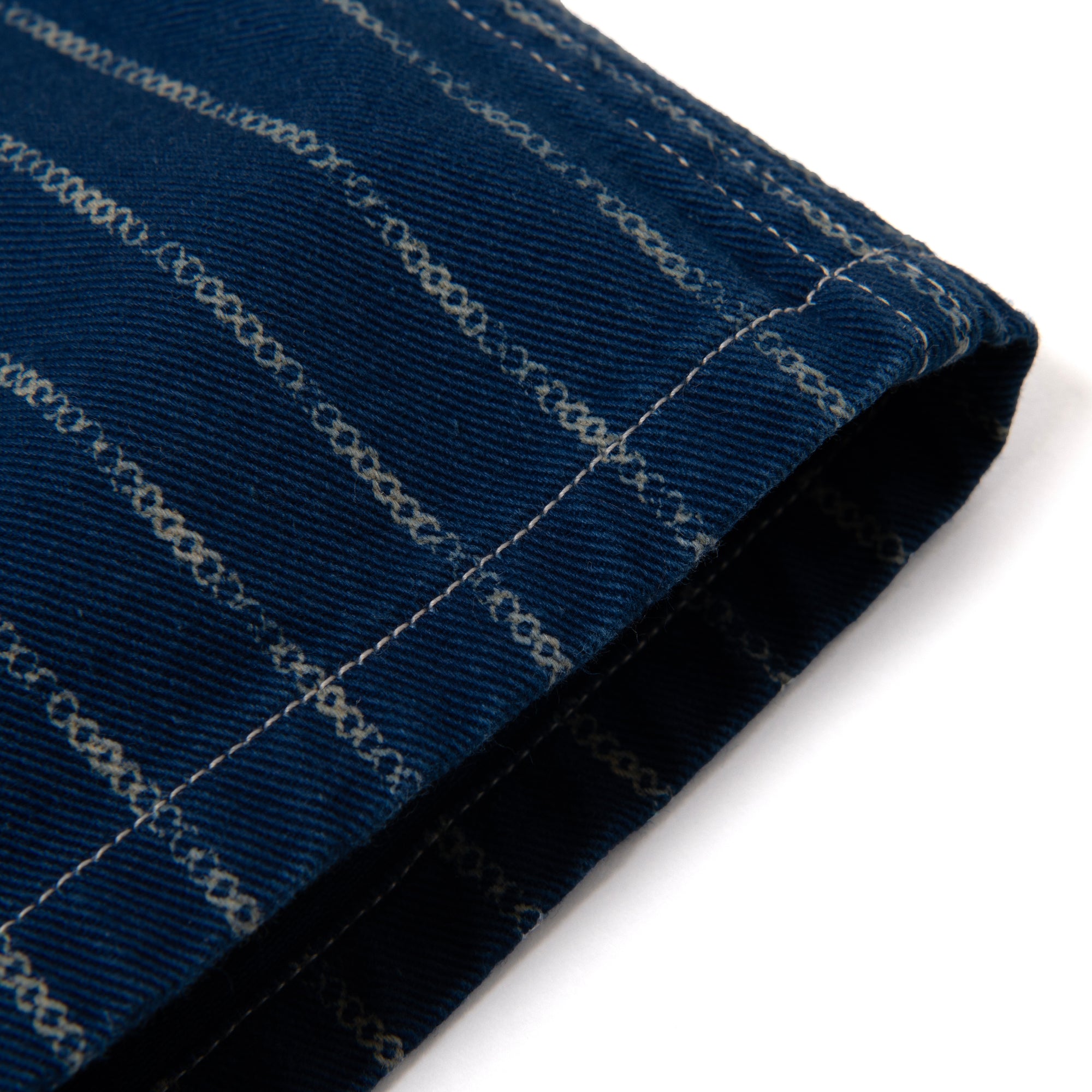 Studio D'Artisan Indigo "Ring Wabash" Pants (Wide Straight)