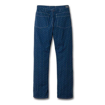 Studio D'Artisan Indigo "Ring Wabash" Pants (Wide Straight)