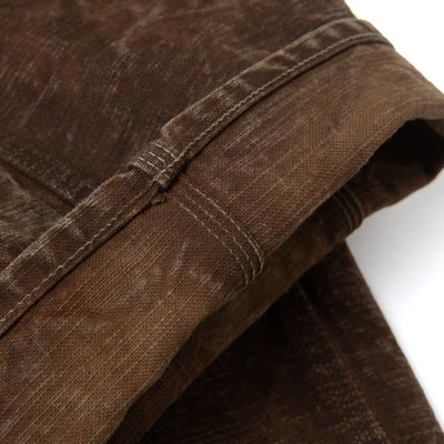 [Pre-Order] Studio D'Artisan Hand-dyed "Kakishibu-zome" Duck Work Pants