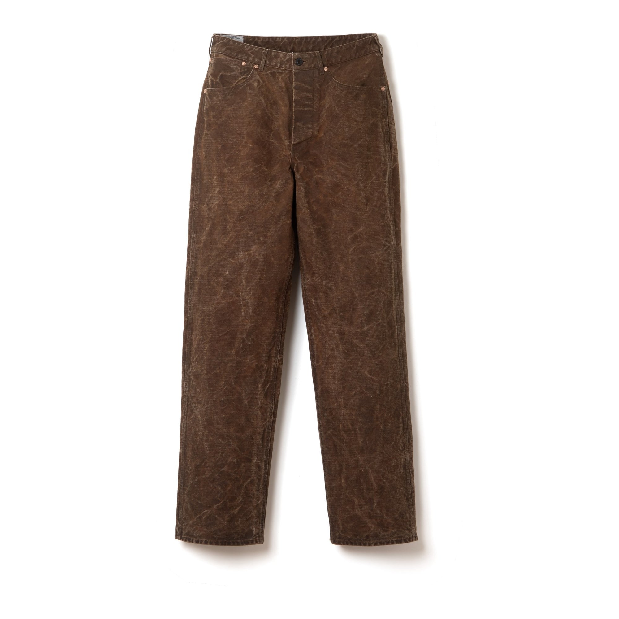 [Pre-Order] Studio D'Artisan Hand-dyed "Kakishibu-zome" Selvedge Jeans (Regular Straight)