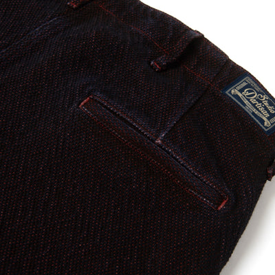 [Pre-Order] Studio D'Artisan "Bengara" Sashiko Pants (Regular Straight)