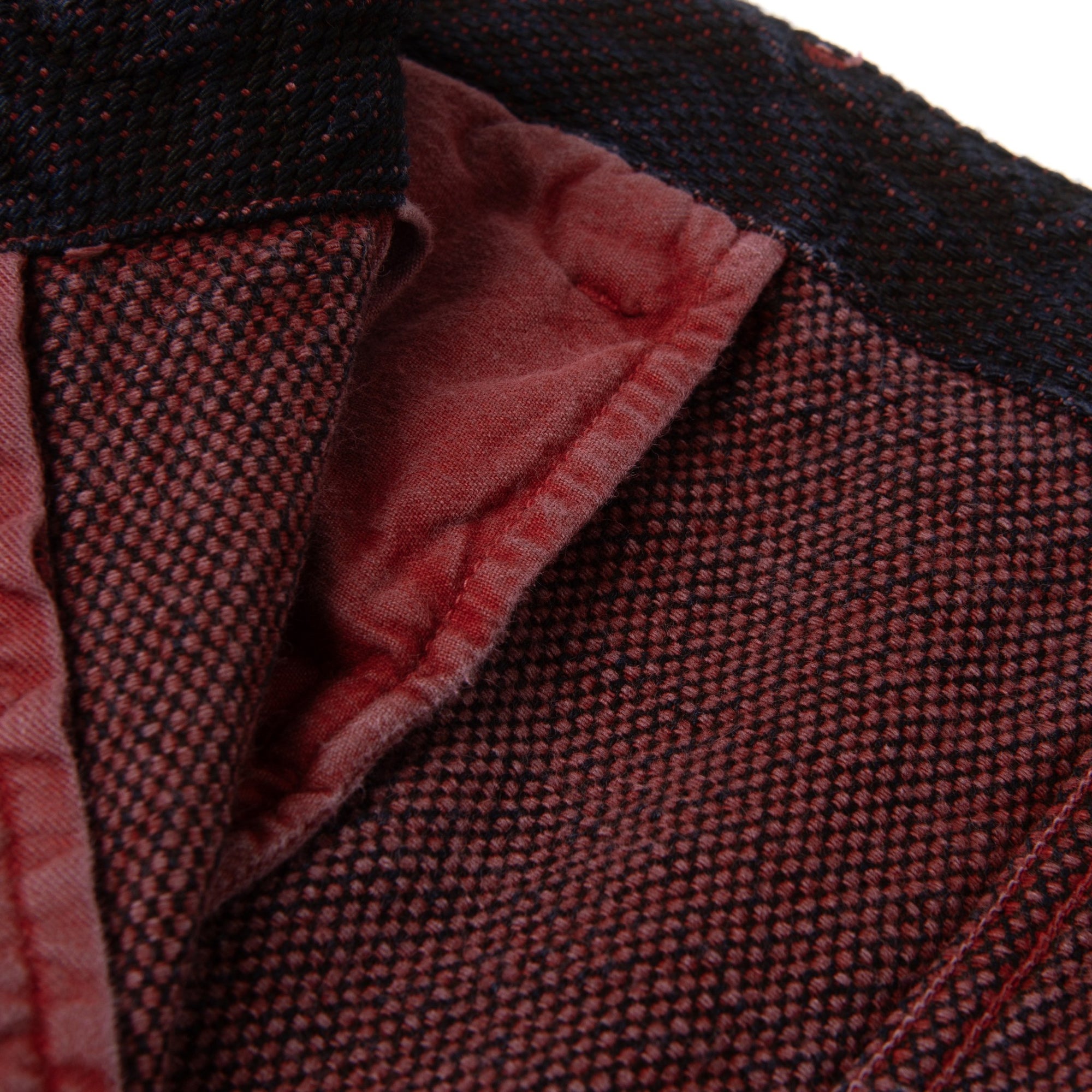 [Pre-Order] Studio D'Artisan "Bengara" Sashiko Pants (Regular Straight)