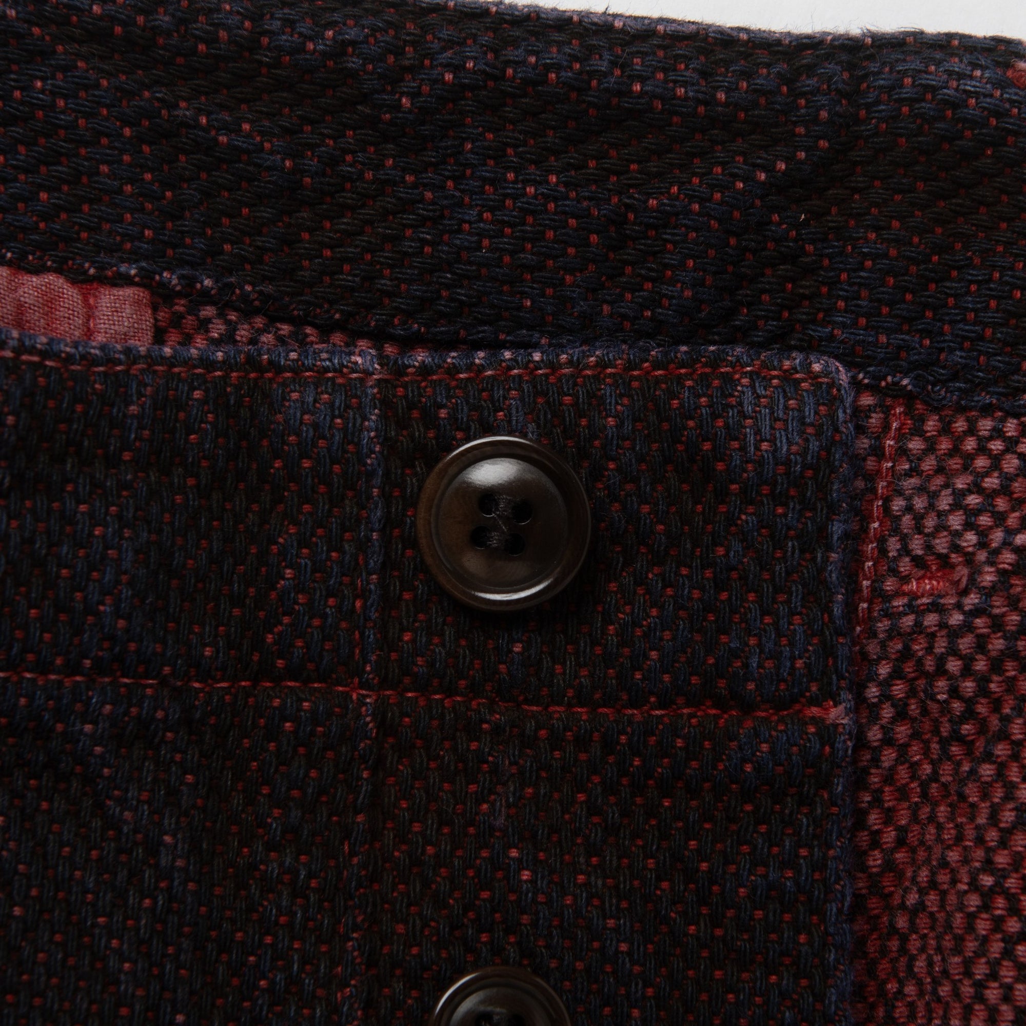 [Pre-Order] Studio D'Artisan "Bengara" Sashiko Pants (Regular Straight)