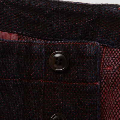 [Pre-Order] Studio D'Artisan "Bengara" Sashiko Pants (Regular Straight)