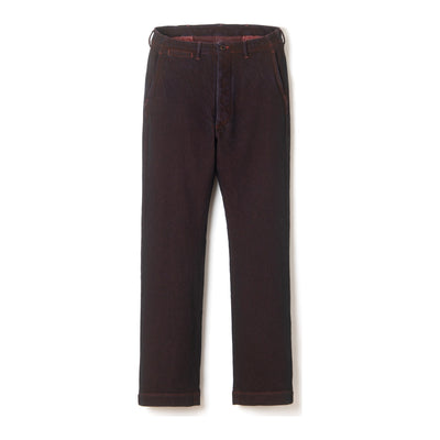 [Pre-Order] Studio D'Artisan "Bengara" Sashiko Pants (Regular Straight)