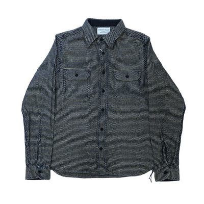Samurai Jeans SSS26-NRS "Noragi Sashiko" Work Shirt