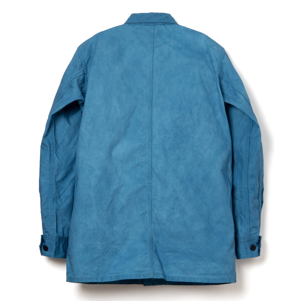 Studio D'Artisan "Awa-Ai" Natural Indigo Fatigue Jacket