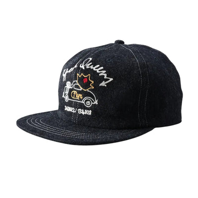 The Flat Head 12oz. Selvedge Denim Trucker Cap
