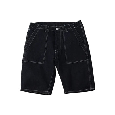 The Flat Head 12oz. Denim Baker Shorts - Okayama Denim
