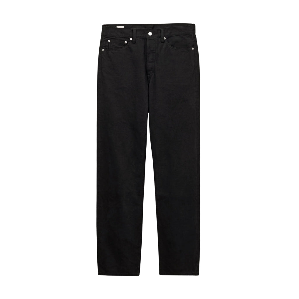 Momotaro "Kyoto Montsuki" Black Selvedge Jeans (Regular Straight)