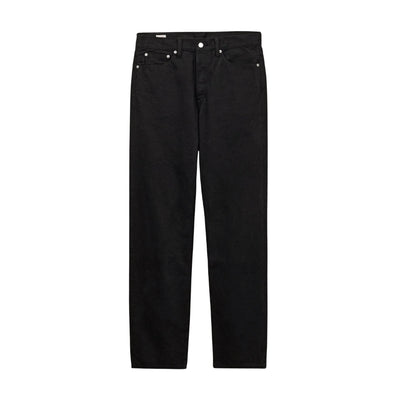 Momotaro "Kyoto Montsuki" Black Selvedge Jeans (Regular Straight)
