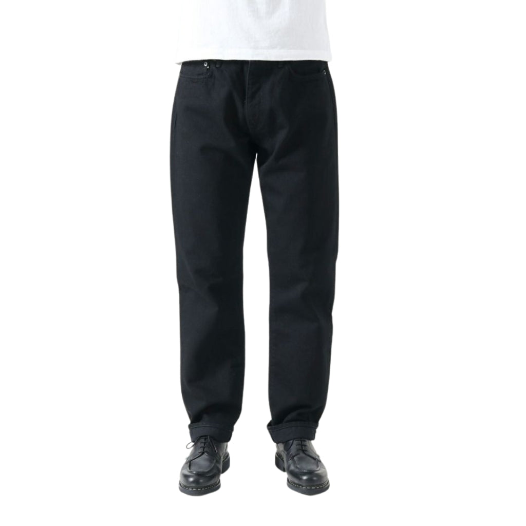 Japan Blue J414 'Circle' Black Selvedge Jeans (Regular Straight)