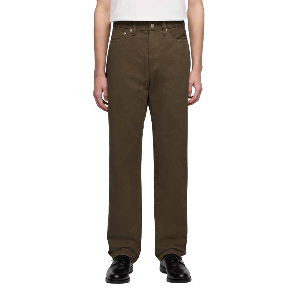 Momotaro Moss Dyed Selvedge Jeans (Regular Straight) - Okayama Denim