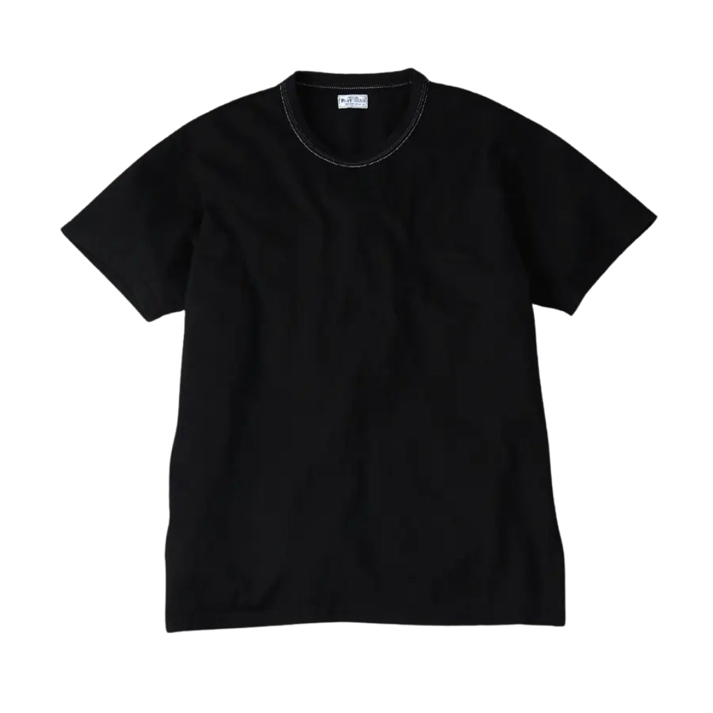 The Flat Head "Flying Wheel" Back Print Tee (Black)