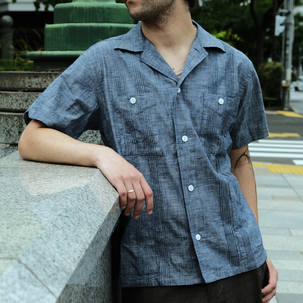 Soundman "Havana" Indigo Chambray Shirt