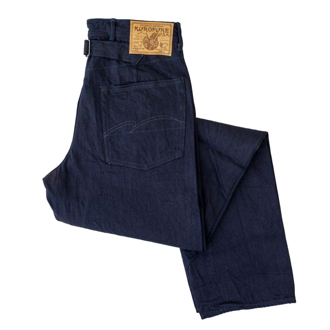 - D\'Artisan Studio Denim (Regular Okayama Straight) Selvedge USN Jeans Ships\