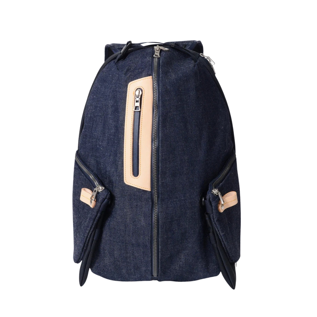 Master-piece x Fullcount "Super Smooth" Backpack - Okayama Denim