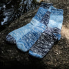 Terroir Natural Indigo Low Gauge Knit Socks (Color 3)