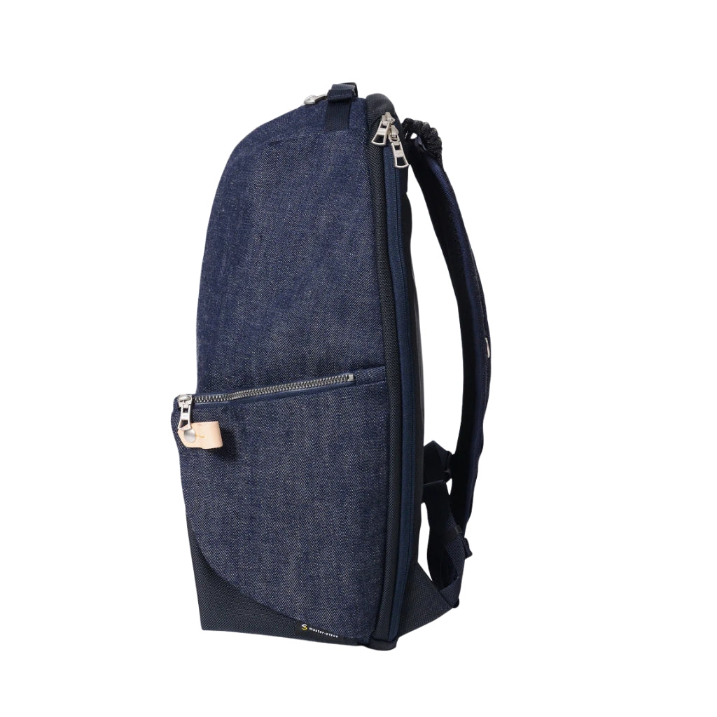 Master-piece x Fullcount "Super Smooth" Backpack - Okayama Denim