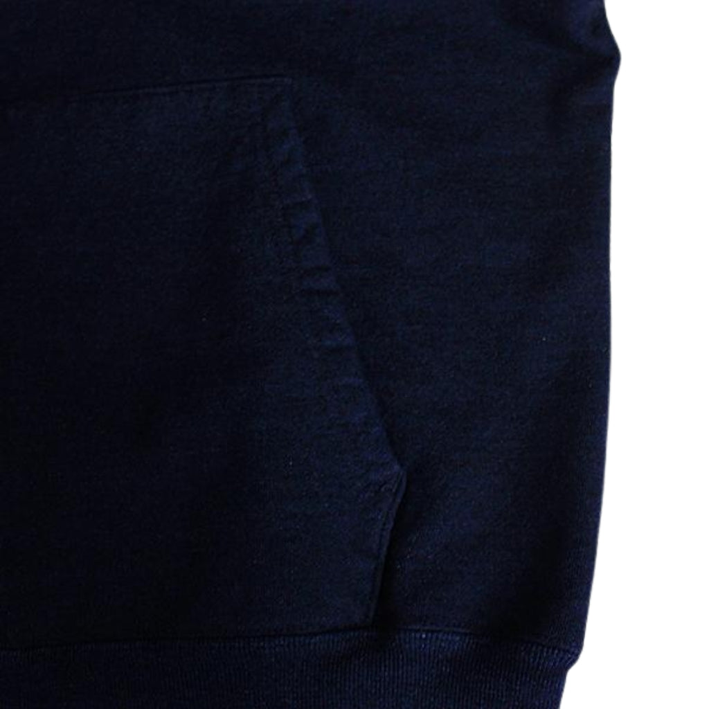 Momotaro Indigo Zip-up Hoodie