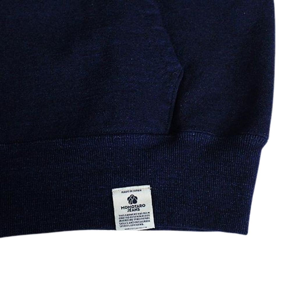 Momotaro Indigo Zip-up Hoodie