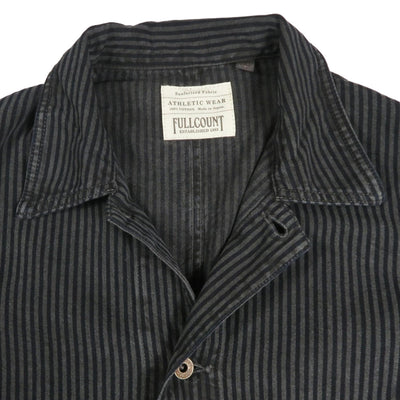 Fullcount Black Hickory Stripe Chore Jacket