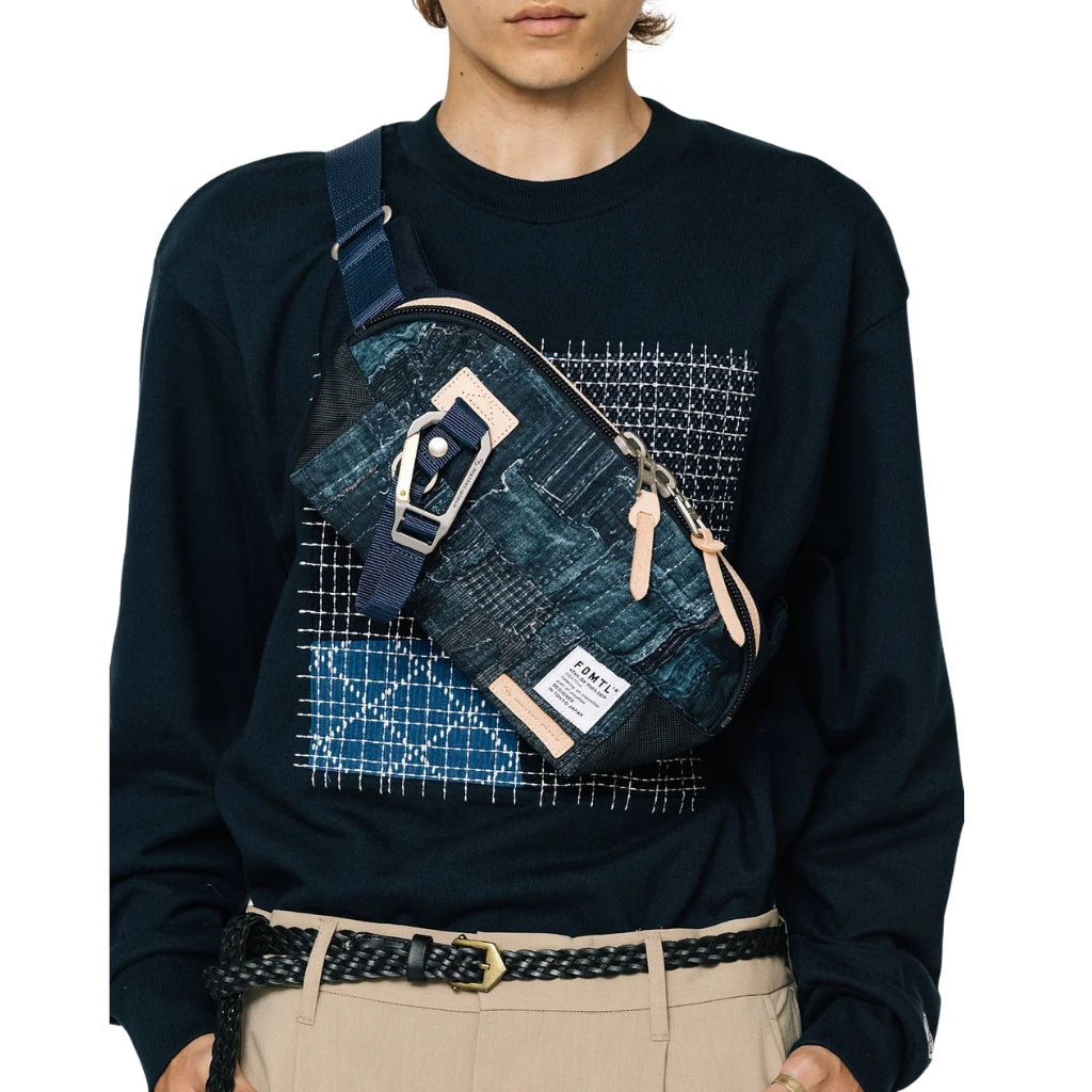 Master-piece x FDMTL Boro Patchwork Shoulder Bag