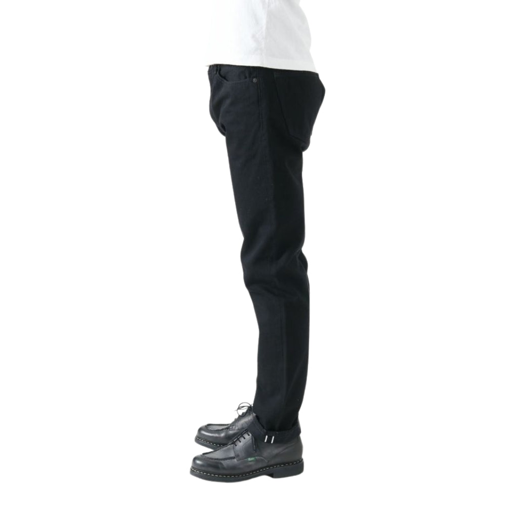 Japan Blue J314 'Circle' Black Selvedge Jeans (Slim Straight)