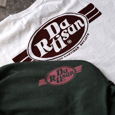 Studio D'Artisan "Soda Pop" Loopwheel Tee (White)