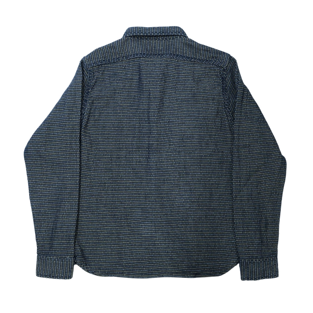 Samurai Jeans SSS26-NRS "Noragi Sashiko" Work Shirt