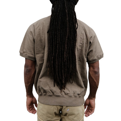 Omoto Denim Heavy Gauge Nep Tee (Olive)
