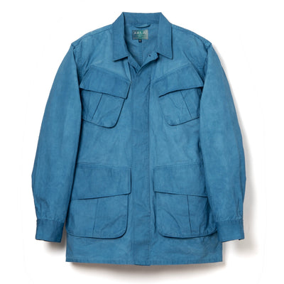 Studio D'Artisan "Awa-Ai" Natural Indigo Fatigue Jacket