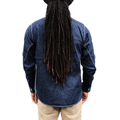 Samurai Jeans SJWS-SC02 10oz. Selvedge Denim Work Shirt