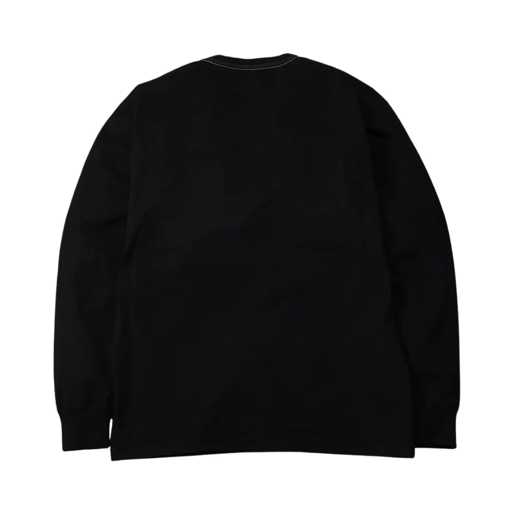 The Flat Head L/S Tee (Black)