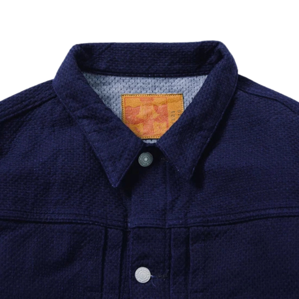 Omoto Denim 15oz. "Ori-Sashi" Sashiko Type 1 Jacket