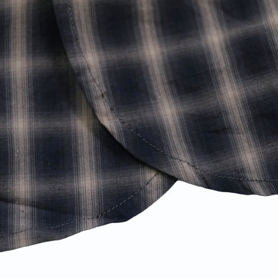Soundman "Livingstone" Ombre Check Bandcollar Shirt