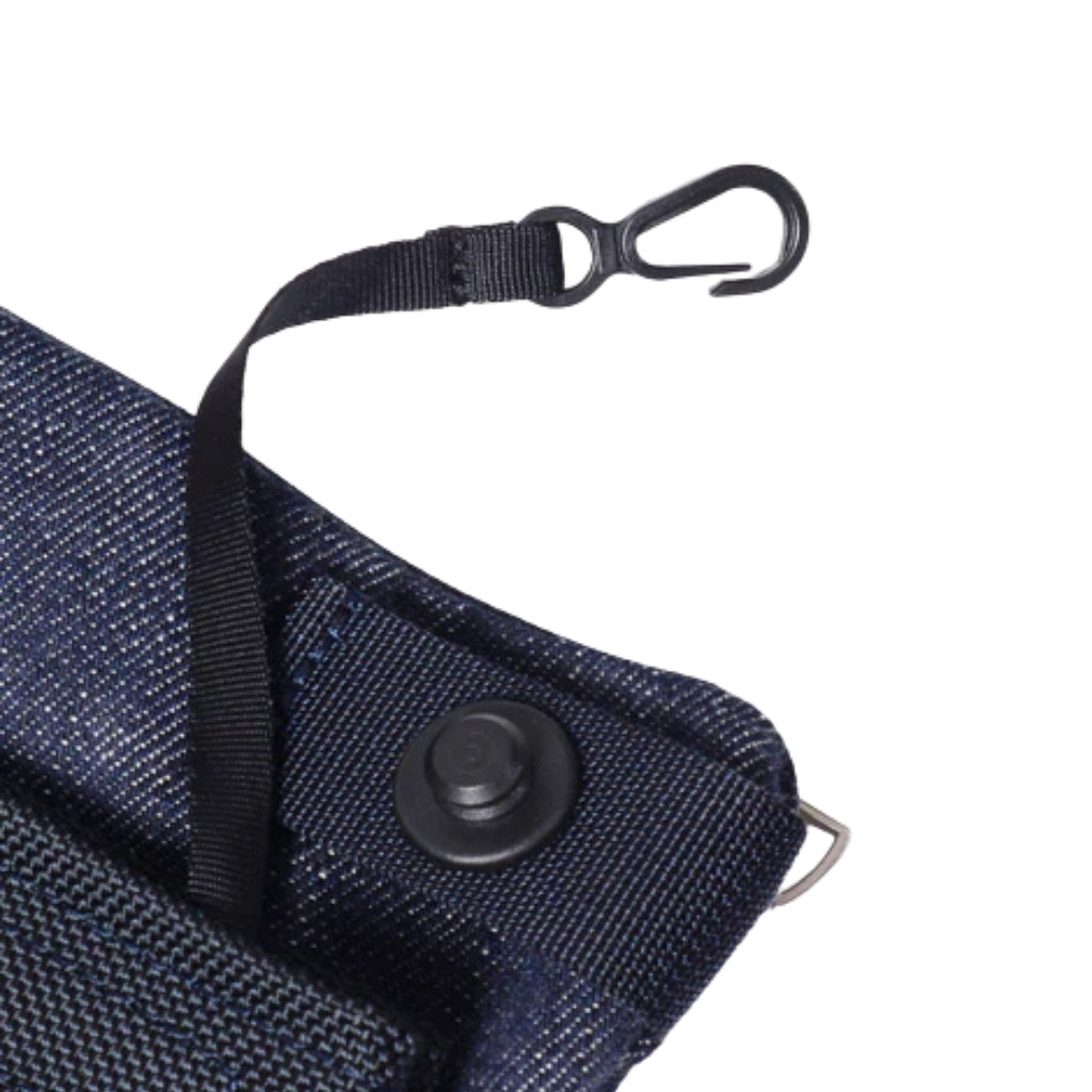 Master-piece x Fullcount "Super Smooth" Sling Bag - Okayama Denim