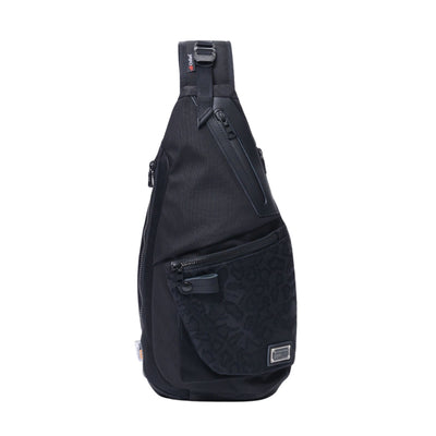 Master-piece 30th Anniversary "Black Crazy" Sling Bag
