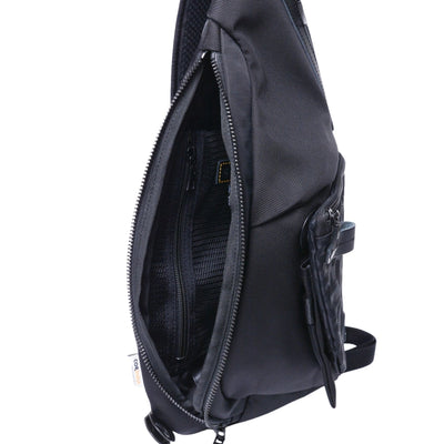 Master-piece 30th Anniversary "Black Crazy" Sling Bag
