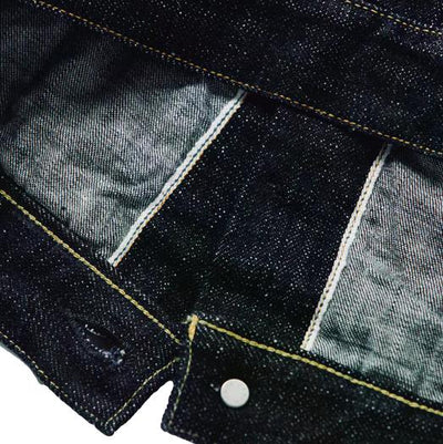 Omoto Denim 15.5oz. Slub x Nep Type 2 Selvedge Jacket - Okayama Denim